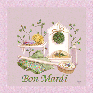 Gif animé Bon mardi brosse